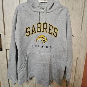 NHL Buffalo Sabres Gray Hoodie XL